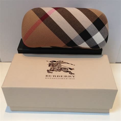 burberry reading glasses case|Burberry sunglass case.